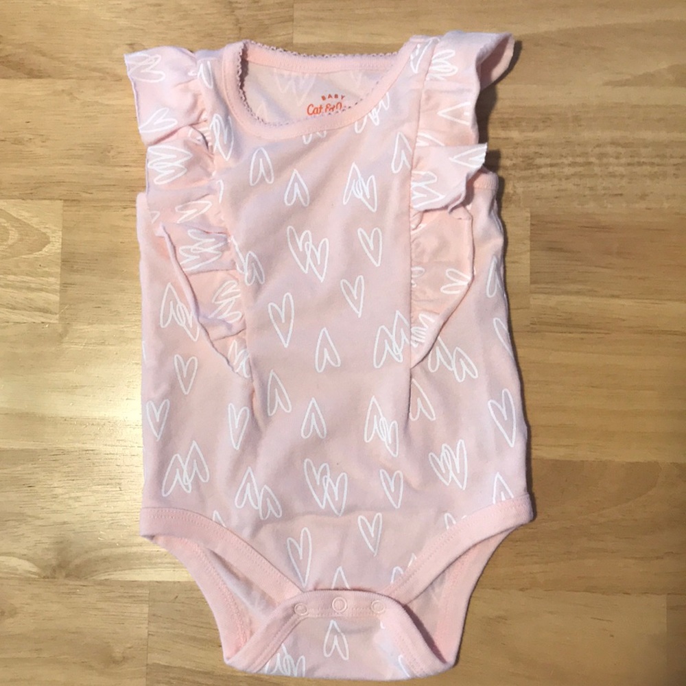 Cute heart onesie
